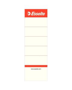 Zasouvací etikety pro pákové pořadače Esselte7,5cm