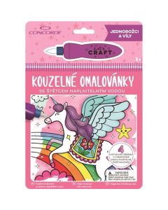 Kouzelné omalovánky Concorde,Jednorožci a víly