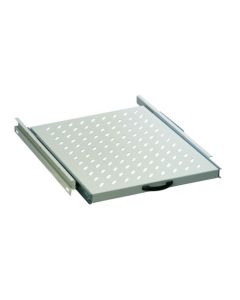 Digitus 1U výsuvná police pro police o hloubce 800 mm 40x484x568 mm, do 25 kg, šedá (RAL 7035)
