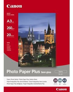Canon fotopapír SG-201 - A3 - 260g/m2 - 20listů - pololesklý