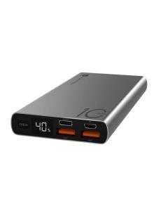 Powerbanka NAVITEL PWR10 AL stříbrná s kapacitou 10000 mAh