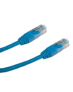 DATACOM Patch kabel UTP CAT6 0,25m modrý