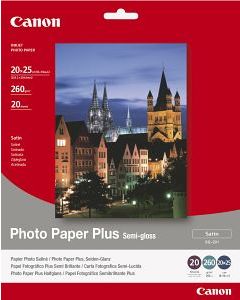 Canon fotopapír SG-201 - 20x25cm (8x10inch) - 260g/m2 - 20 listů - pololesklý
