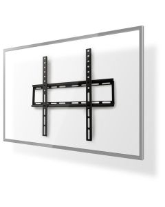 NEDIS nástěnný TV držák/ 23 - 55"/ nosnost 35 kg/ vzdálenost od stěny 23 mm/ fixní/ ocel/ černý