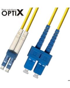 OPTIX LC/UPC-SC/UPC Optický patch cord 09/125 1m G657A