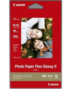 Canon fotopapír PP-201 - 10x15cm (4x6inch) - 265g/m2 - 50 listů - lesklý