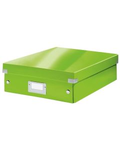 Krabice Click & Store Leitz WOW-M, zelená