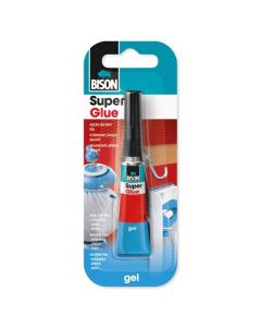 Vteřinové lepidlo BISON Super Glue, gel, 2 g