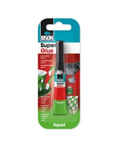 Vteřinové lepidlo BISON Super Glue, tekuté, 3 g