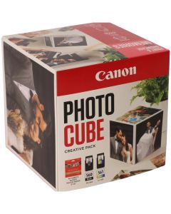 Canon inkoustová náplň PG-560/CL-561 PHOTO CUBE Creative Pack White PINK 5x5 (PP-201 40listů)