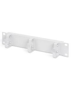 Digitus 254 mm (10 ") 1U panel pro správu kabelů 3x kabelové kroužky, 44x254x60 mm, šedá (RAL 7035)
