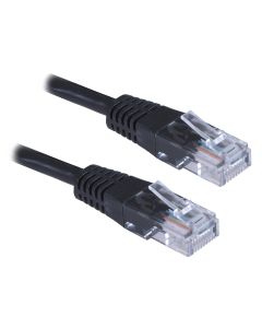XtendLan Patch kabel Cat5e UTP 3m - černý