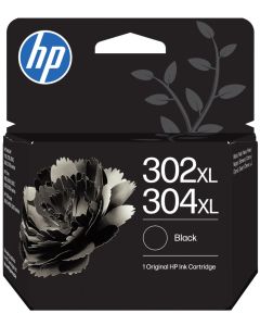 HP 302XL/304XL černá inkoustová kazeta, B7RT9AE originál
