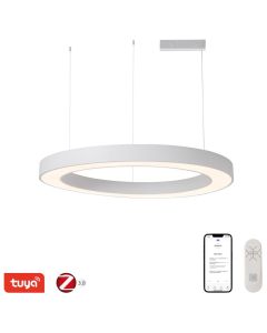 IMMAX NEO PASTEL SLIM SMART závěsné svítidlo 95 x 7cm 68W bílé Zigbee 3.0, TUYA