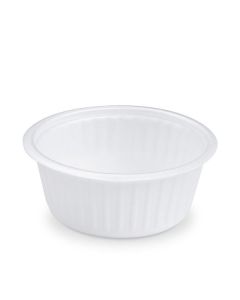 Termo misky-kulaté,340 ml,průměr 12,7 cm,bílé,50ks