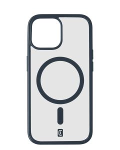 Zadní kryt Cellularline Pop Mag s podporou Magsafe pro Apple iPhone 15 Plus, čirý / modrý