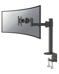 Neomounts FPMA-D960BLACKPLUS /Držák zakřiveného displeje/na stůl/10-49"/svorka/3 čepy/VESA 100X100/nosn. 20kg/černý