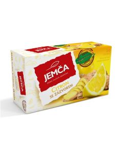 Ovocný čaj Jemča  - citron se zázvorem, 20 x 2g