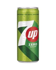 7UP Zero Sugar - plech, 24x 0,33l