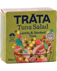 Tuňákový salát Trata - s uz.tuňákem a čočkou-160 g