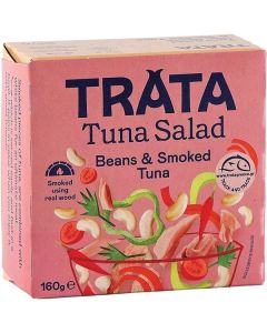 Tuňákový salát Trata - s uz.tuňákem a fazol.,160 g