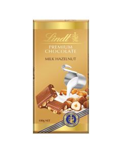 Čokoláda Lindt Gold - mléčná s lísk.oříšky, 100 g