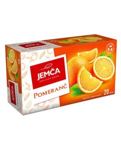 Ovocný čaj Jemča - pomeranč, 20 x 2 g