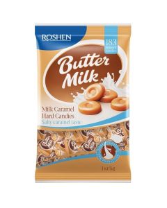 Bonbony Roshen - Butter Milk, mléčné dropsy, 1 kg