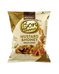 Chlebové chipsy Bon Chance - med/hořčice, 120 g