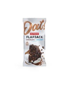 Tyčinka Nutrend Flapjack - čokoláda, kokos, 50g