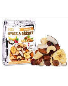 Mix ovoce Mixit-mix oříšků a ovoce do kapsy, 80 g
