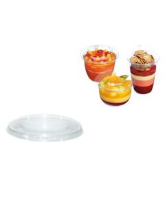 Víčka na kel.Servipack - 9,5cm,270 ml,čiré,1600 ks