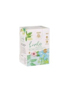 Ovocný čaj Lively - Fairtrade, bio, 20 x 1,7 g