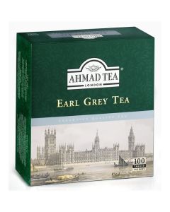 Černý čaj Ahmad - Earl Grey, 100 x 2 g, 200 g