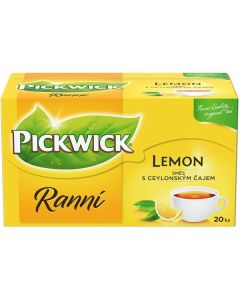 Černý čaj Pickwick - Ranní s citronem, 20x 1,75g