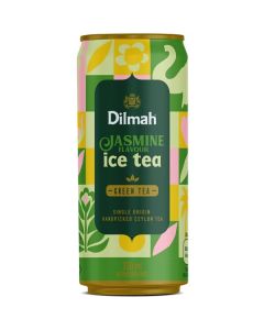 Led.čaj Dilmah - zelený, jasmín, plech 24x 0,33 l