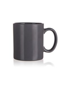 Hrnek Banquet MAT - keramický, šedý, 350 ml