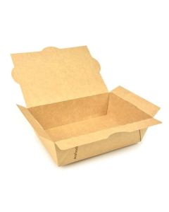 Papír.menuboxy EKO - kraft, 200x140x65,hnědé,200ks