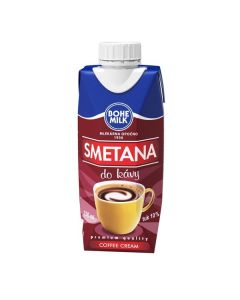 Smetana do kávy Bohemilk - 10 %, 0,33 l