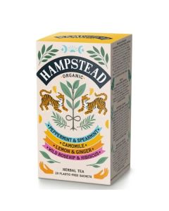 Kolekce ovo a bylin.čajů Hampstead Tea - bio,20 ks