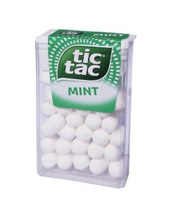 Dražé Tic Tac - Mint, mentolové, 18 g