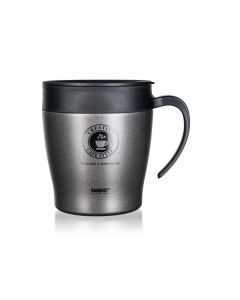 Termohrnek cestovní TAZZA - antracitový, 330 ml