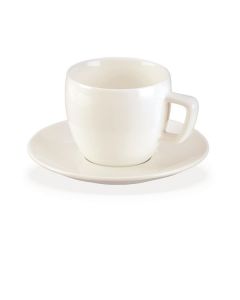 Sada šálků/podš. cappucino Tescoma Crema-bílé,6ks