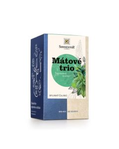 Bylinný čaj Sonnentor - Mátové trio, bio, 18x 1,2g