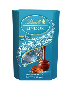 Čokoládové pralinky Lindor - slaný karamel, 200 g