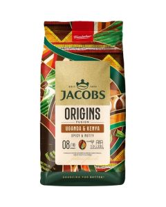 Zrnková káva Jacobs Origins - Kenya & Uganda, 1 kg