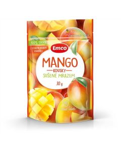 Mrazem sušené ovoce Emco - mango, 30 g
