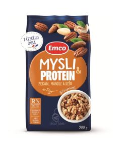 Mysli Emco - protein. pekany, mandlemi a kešu,500g