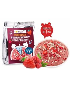 Ovesná kaše Mixit - jahoda a malina, 60 g