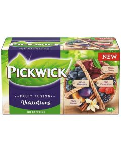 Ov.čaj Pickwick - var. 4 druhů, modré, 20x 1,9 g
